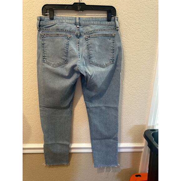 ⭐️ Women’s Rag & Bone Low Rise Ankle Slim Boyfriend Jeans. Size 27 - Picture 3 of 5